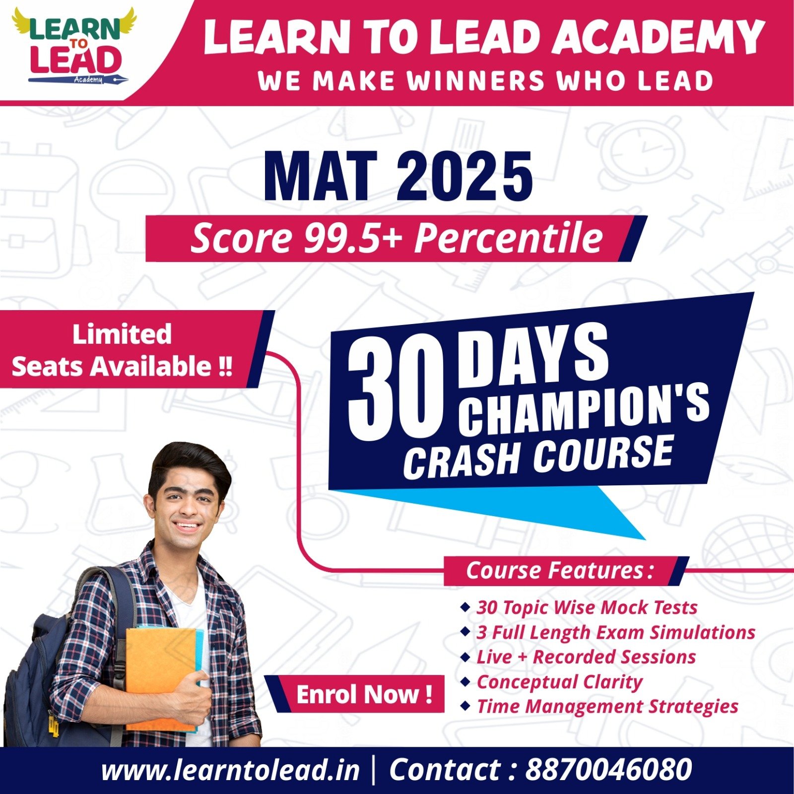 March MAT 2025 30 Days CHAMPION’S Crash Course